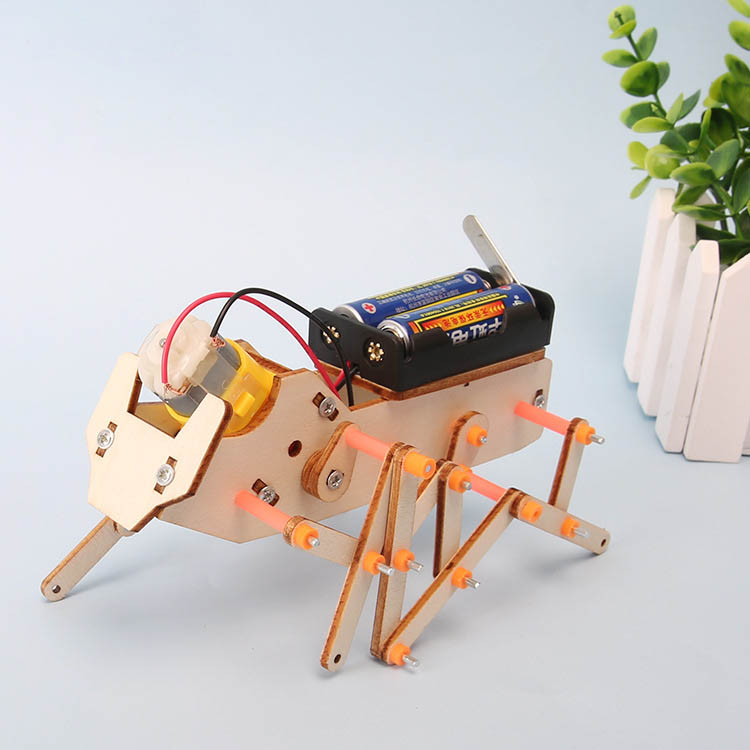 Interactive Squeaky Plush Dog Toy - Students DIY Technology Small Production Craft
