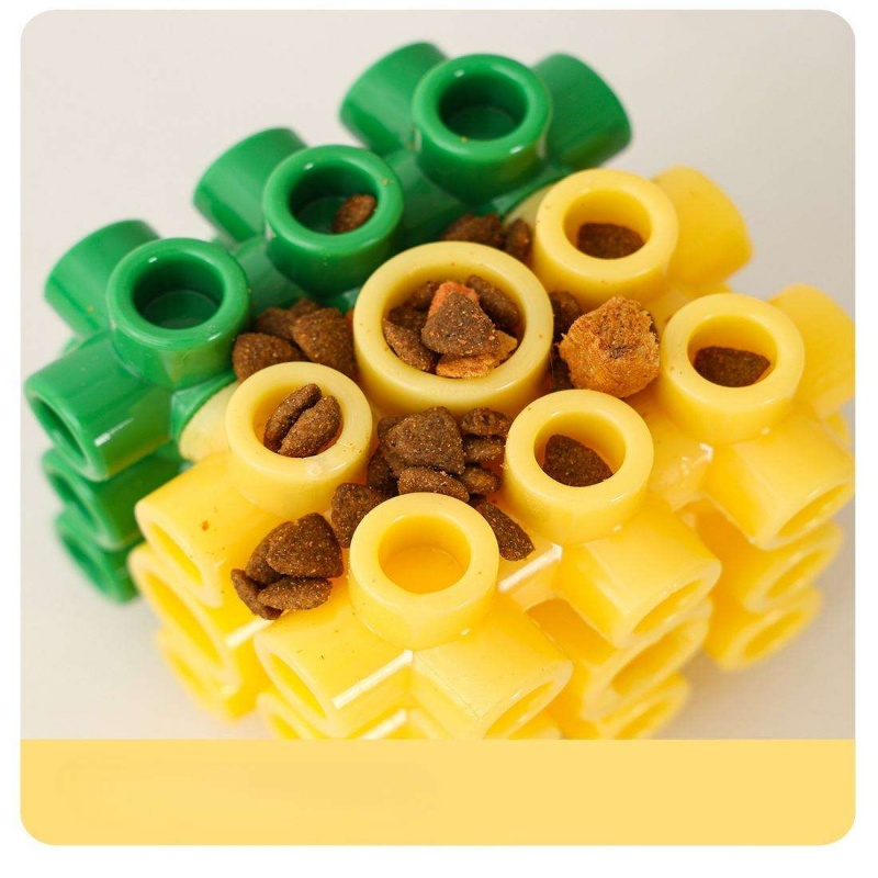 Puppy Pet Supplies Square Food - огляд і ціна Rubber Treat Dispensing Dog Toy