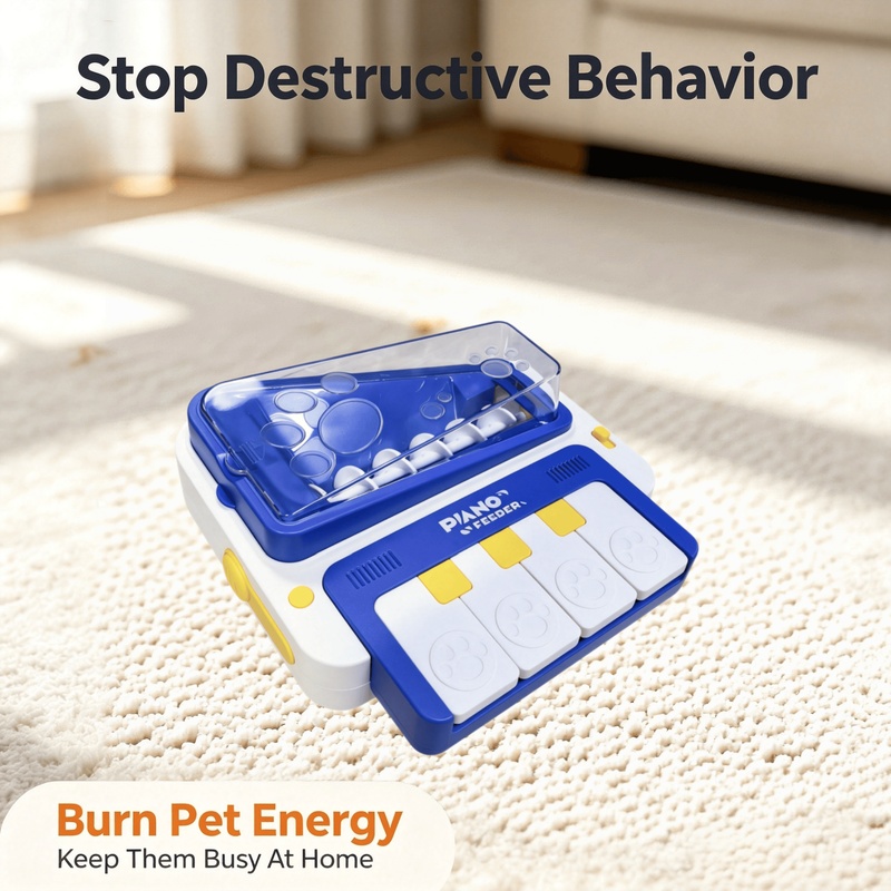 Dog Interactive Piano Treat Di - огляд і ціна Dog Puzzle Feeder Toy