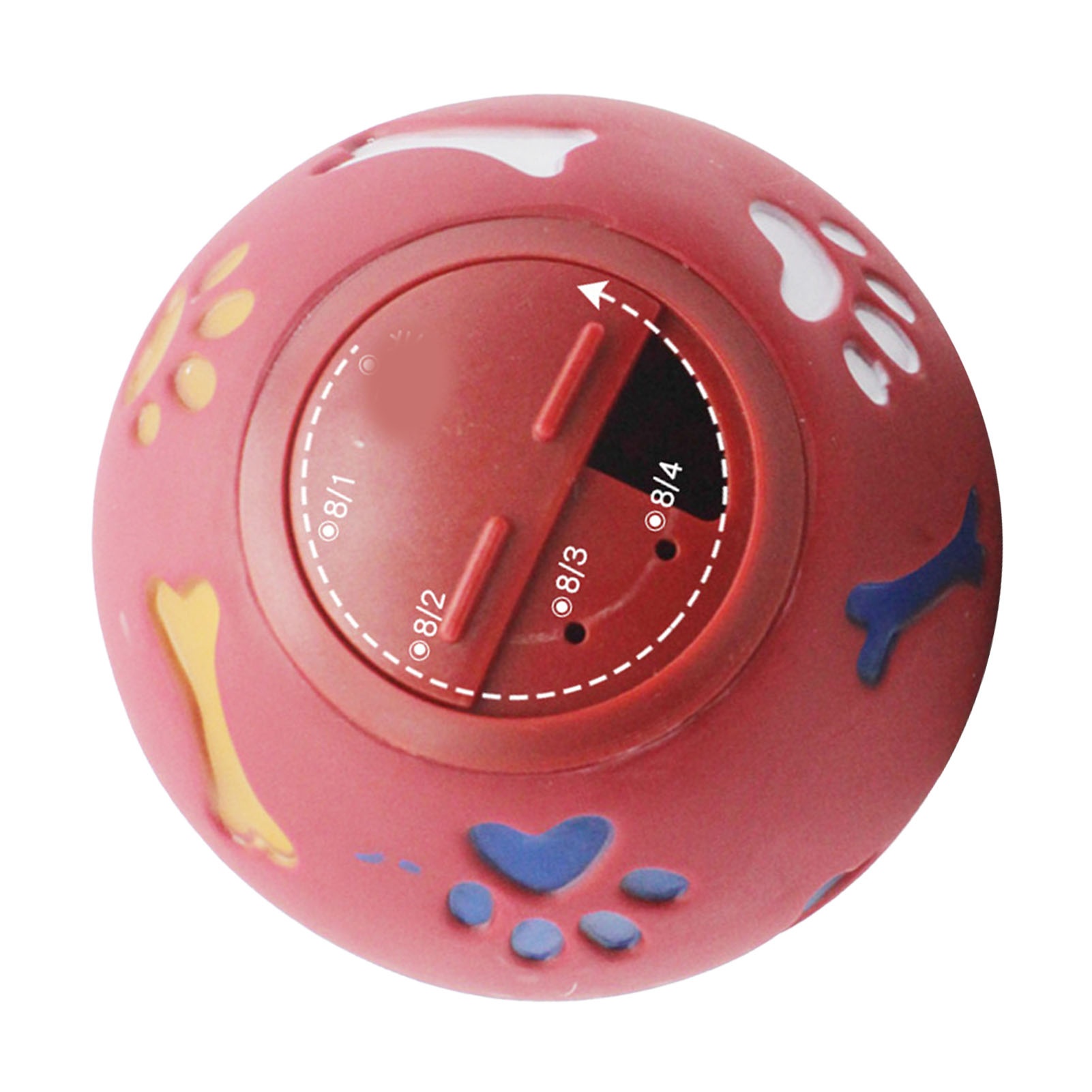 Dog Treat Dispenser Ball Slow  - огляд і ціна Rubber Treat Dispensing Dog Toy