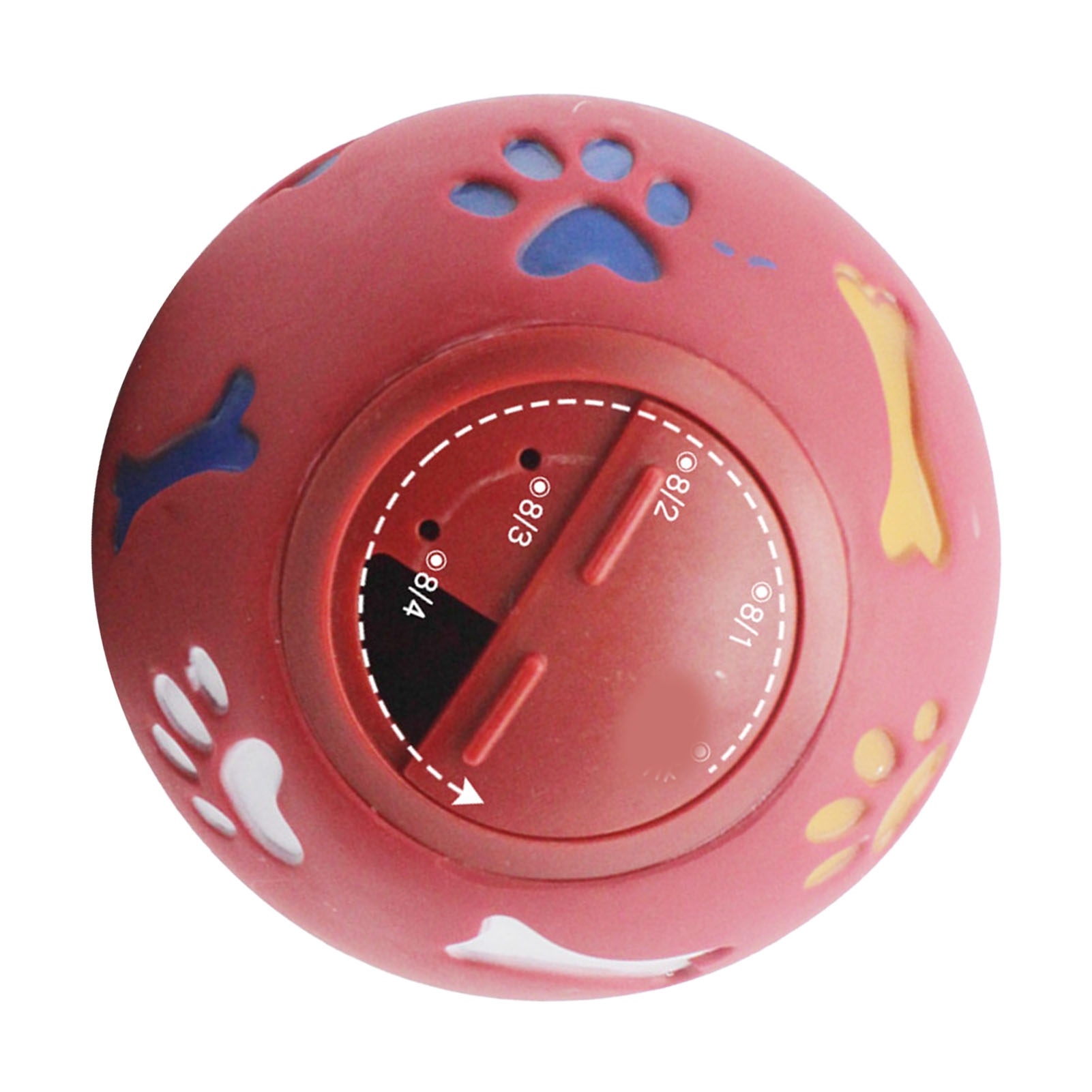 Dog Treat Dispenser Ball Slow  - огляд і ціна Rubber Treat Dispensing Dog Toy