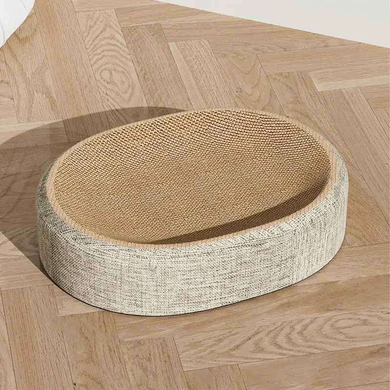 Oval Shape Scratch Pad For Cat - огляд і ціна Pet Beds