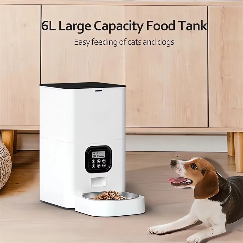 6L Smart Pet Dog Feeder Automa - огляд і ціна Pet Feeders