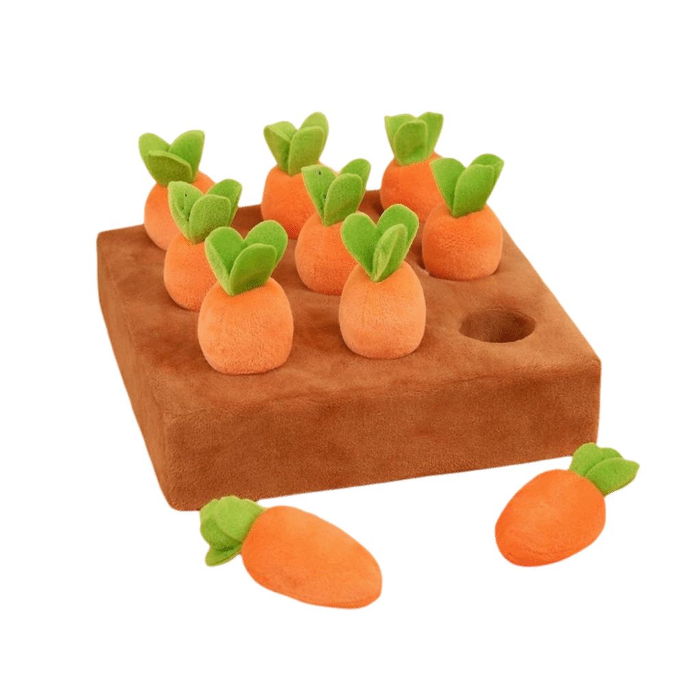 Stress Relief Carrot Snuffle M - огляд і ціна Dog Puzzle Feeder Toy