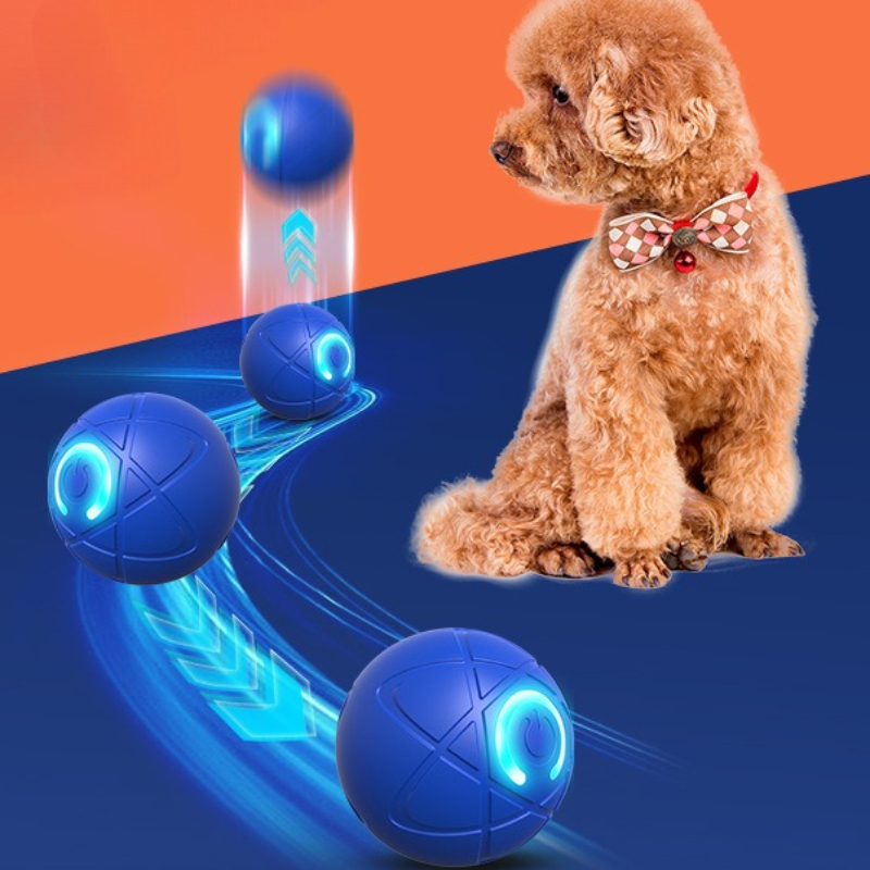 Smart Dog Toy Ball USB Automat - огляд і ціна Automatic Moving Dog Ball