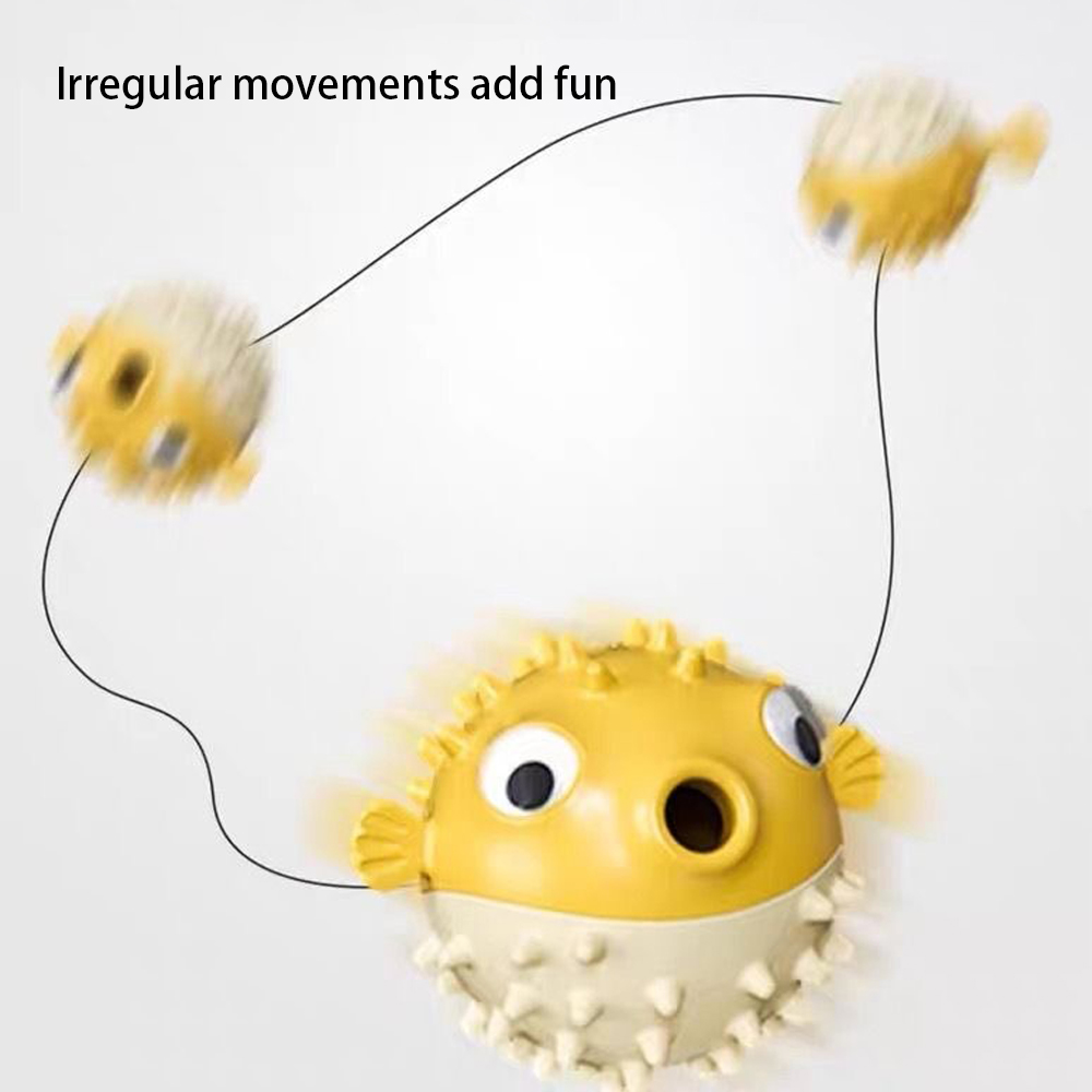 Bouncing Fish Dog Toys Leak Ba - огляд і ціна Rubber Treat Dispensing Dog Toy