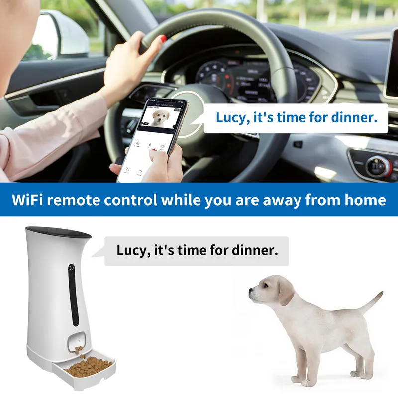 Wifi Pet Feeder Camera For Voi - огляд і ціна Pet Feeders