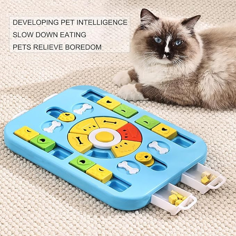Interactive Dog Puzzle Toy for - огляд і ціна Interactive Squeaky Plush Dog Toy