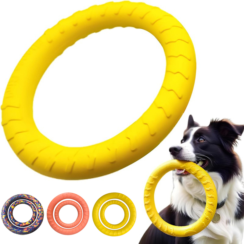 Dog Toys Pet Flying Discs EVA  - огляд і ціна Flying Disc Dog Training Toy