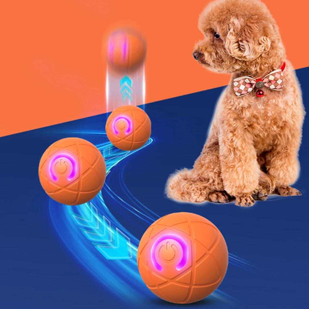 Smart Interactive Dog Ball: Au - огляд і ціна Automatic Moving Dog Ball