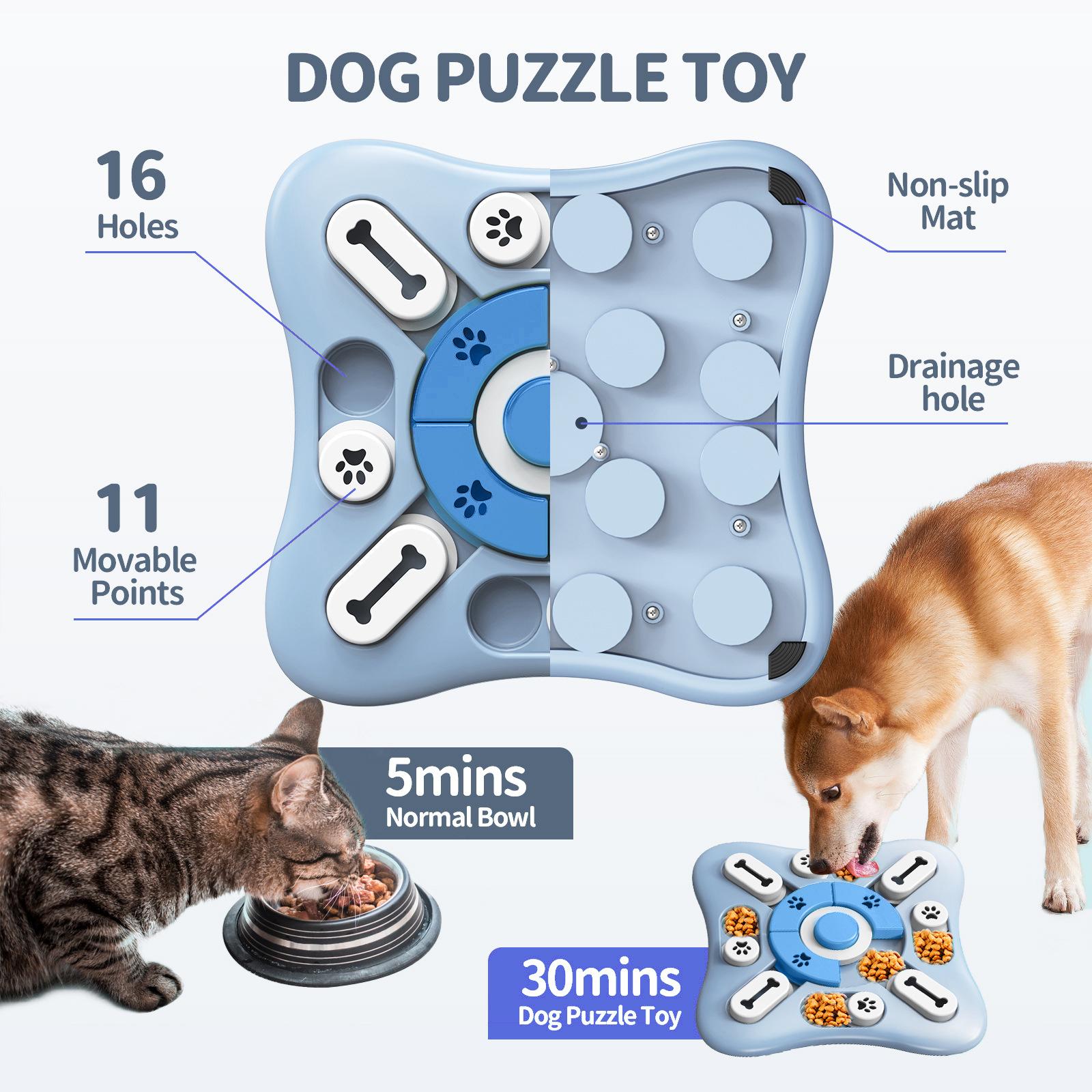 Dog Toys Slow Feeder Interacti - огляд і ціна Dog Puzzle Feeder Toy
